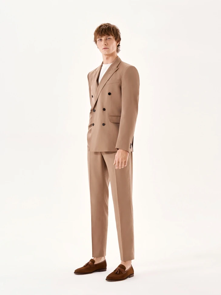 Kazar Men's Leather Loafers Decorated With A Buckle