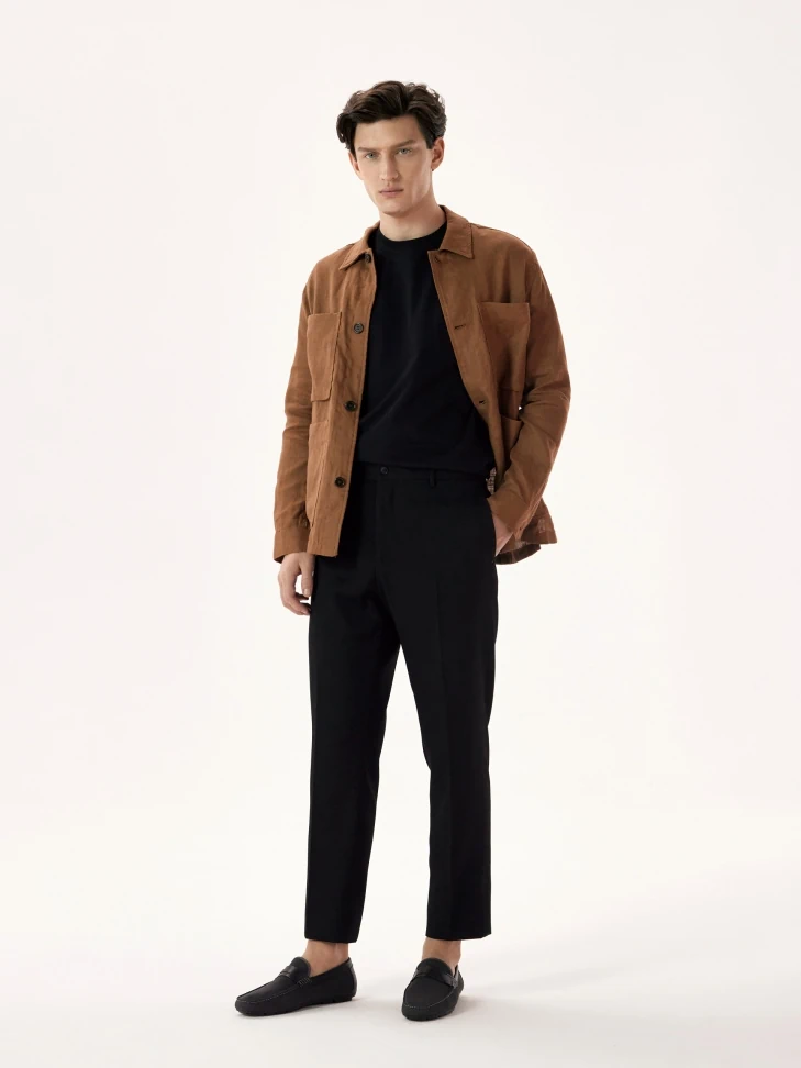 Kazar Men's Moccasins Made Of Bonded Materials On A Comfortable Sole