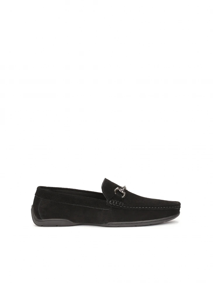 kazar Men's slip on moccasins made of suede leather