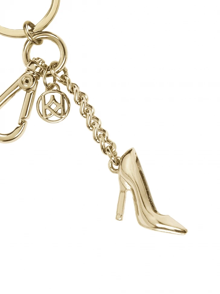 Kazar Metal Pendant In The Shape Of Women’s Pins With Crystals
