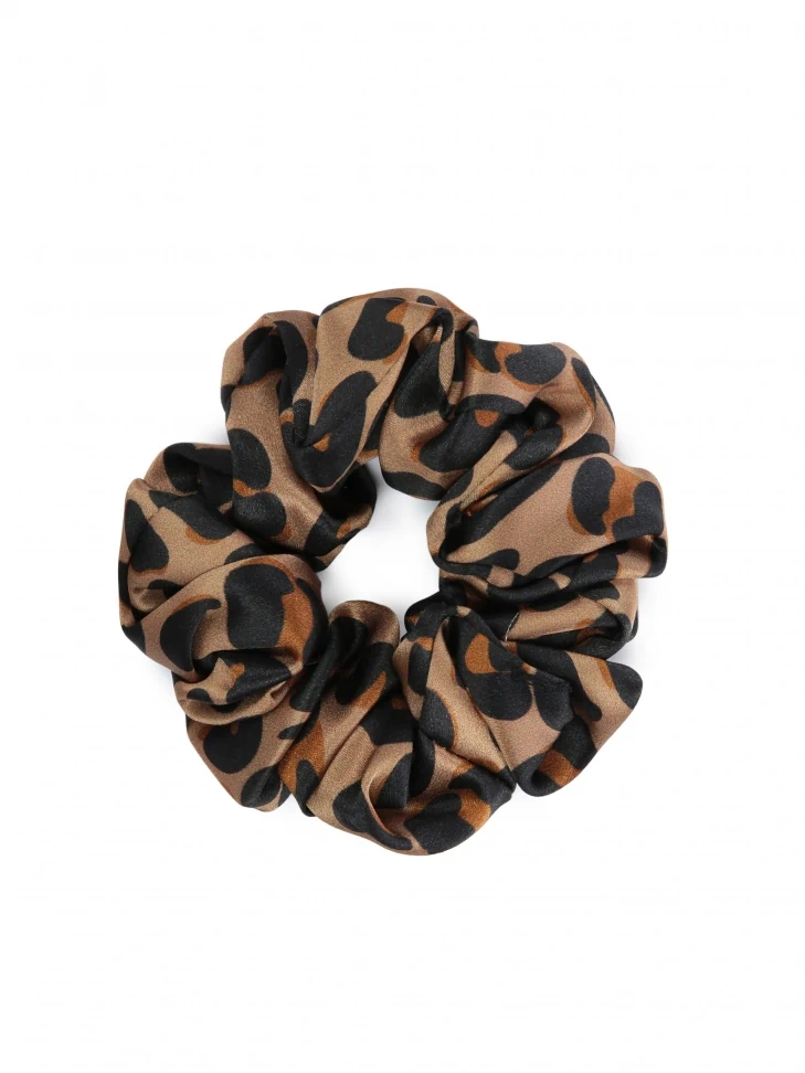 kazar Multicolored hair elastic band in a panther pattern