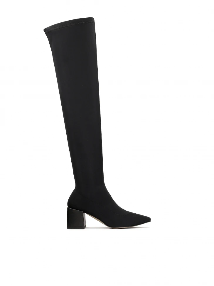 kazar Musketeers with square heel covered with leather