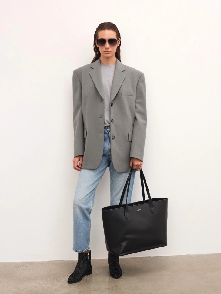 Kazar Patterned Leather Boots With Natural Hair Finish