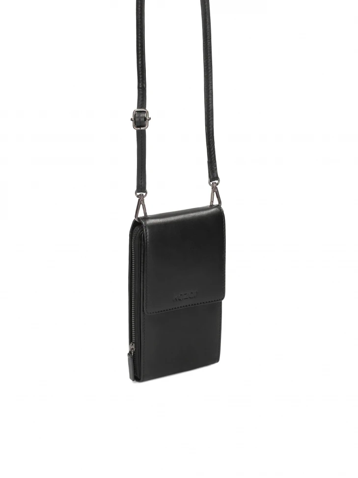 Kazar Practical Small Men's Bag Made Of Full Grain Leather