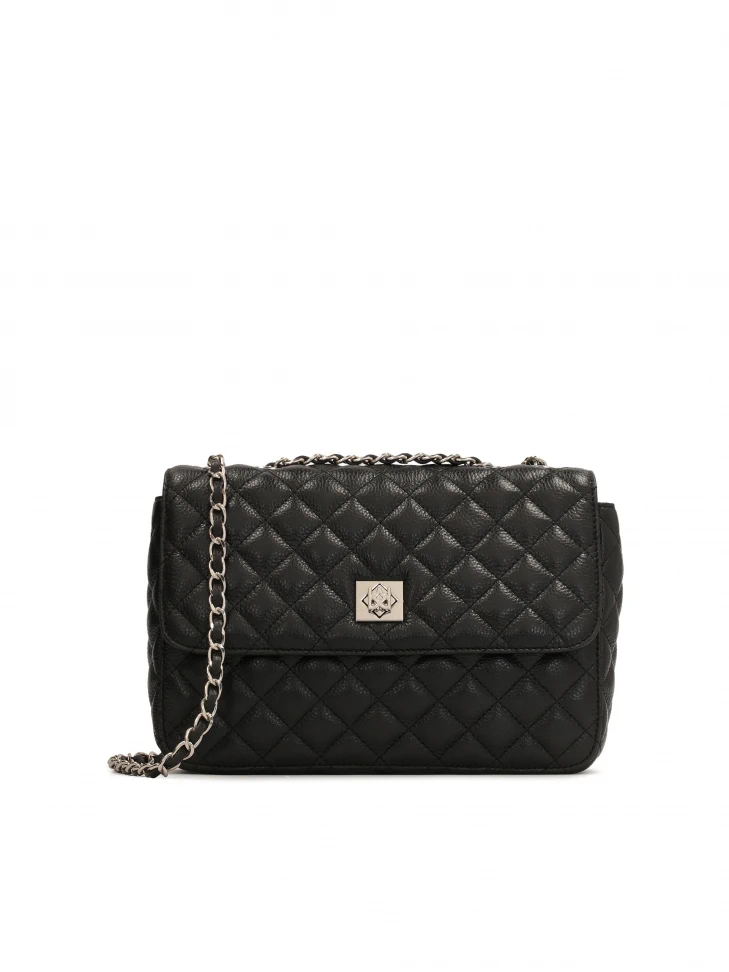 kazar Quilted bag with a chain intertwined with a leather strap