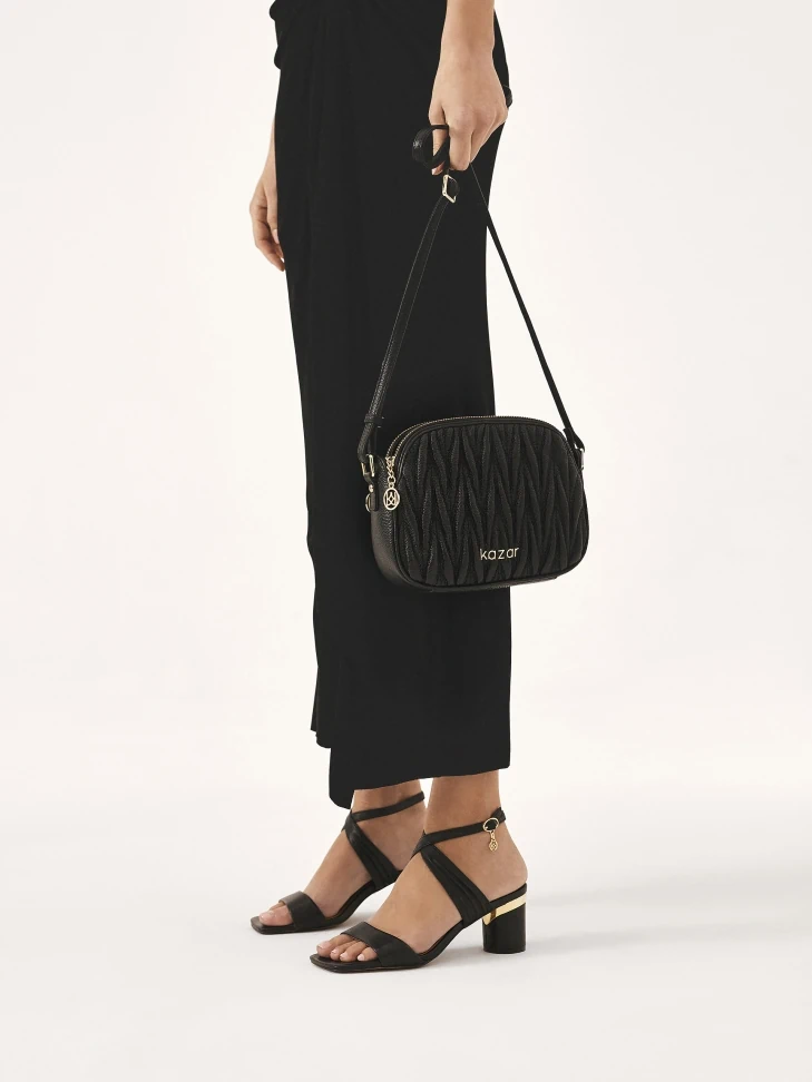 Kazar Sandals With Round Heel And Strap Around The Ankle
