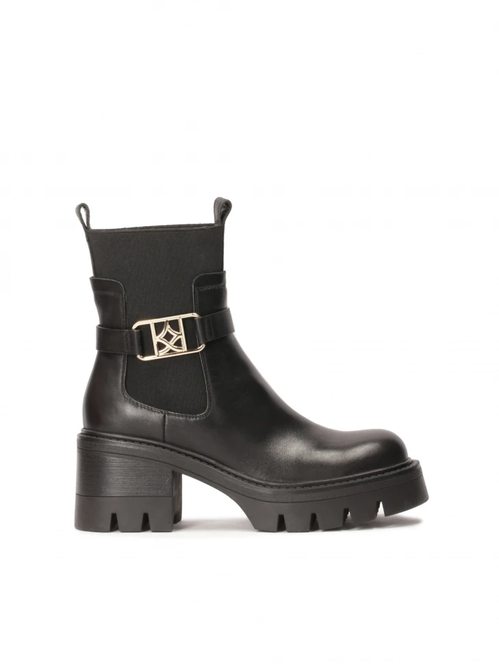 kazar Slip-on boots with decorative detachable strap