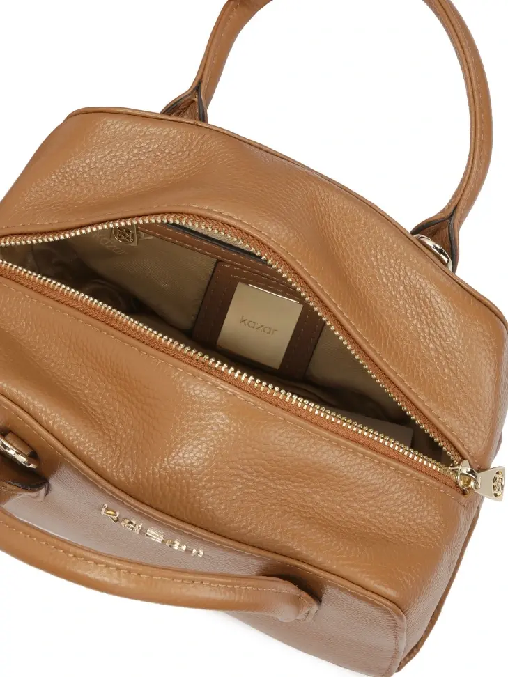 Kazar Small Handbag Of The Chest Type With A Decorated Strap