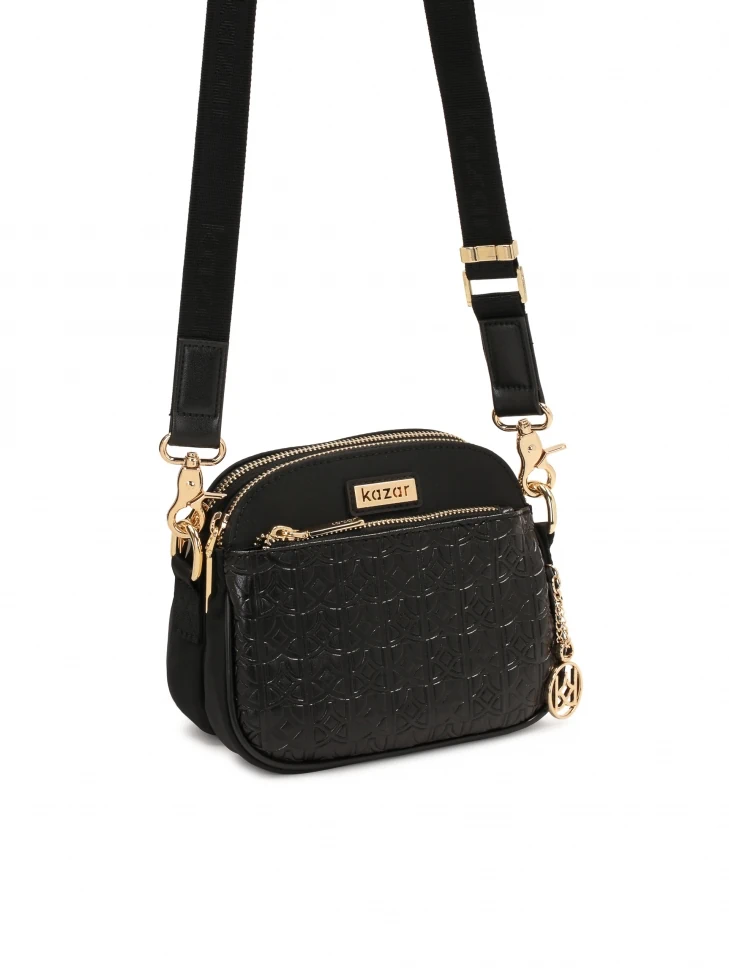Kazar Small Universal Crossbody Bag On A Wide Strap