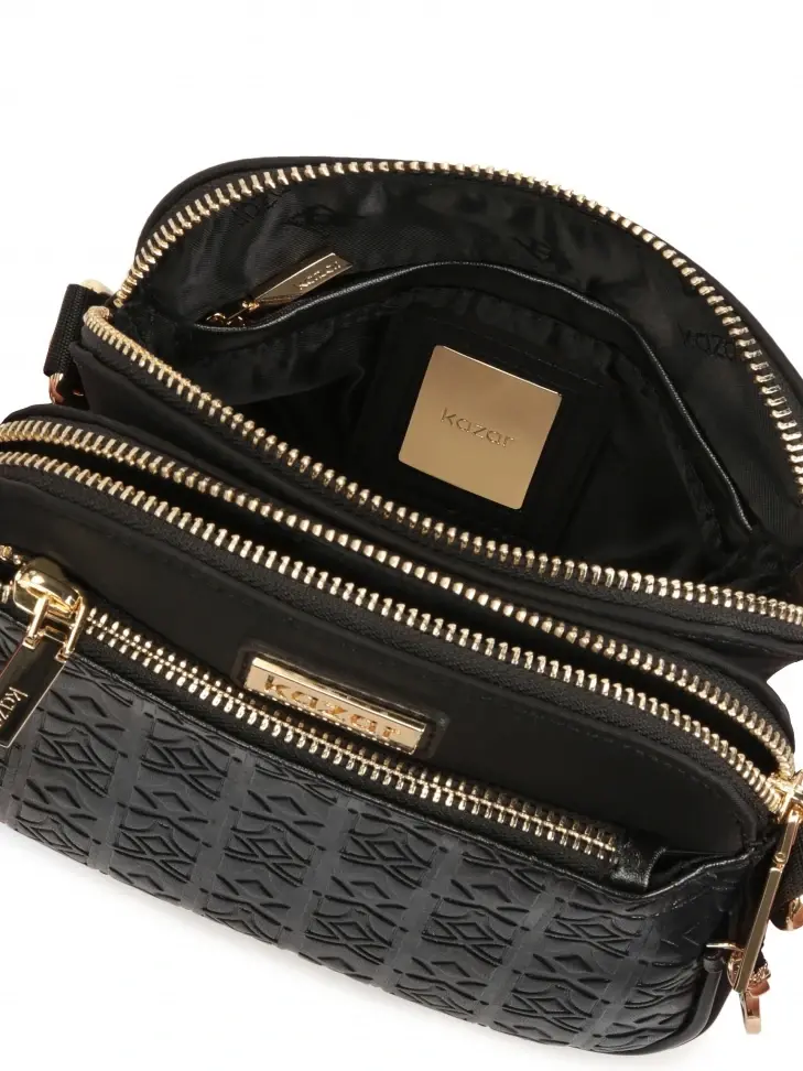 Kazar Small Universal Crossbody Bag On A Wide Strap