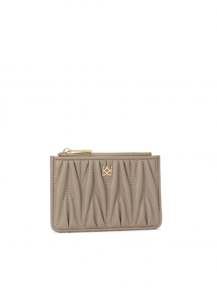 Kazar Small Wallet With Zipper Pocket And Card Slot