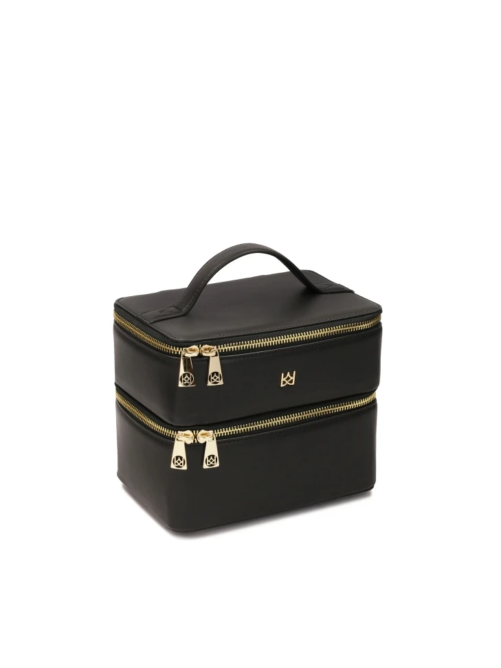 Kazar Two-compartment Cosmetic Bag In The Form Of A Trunk