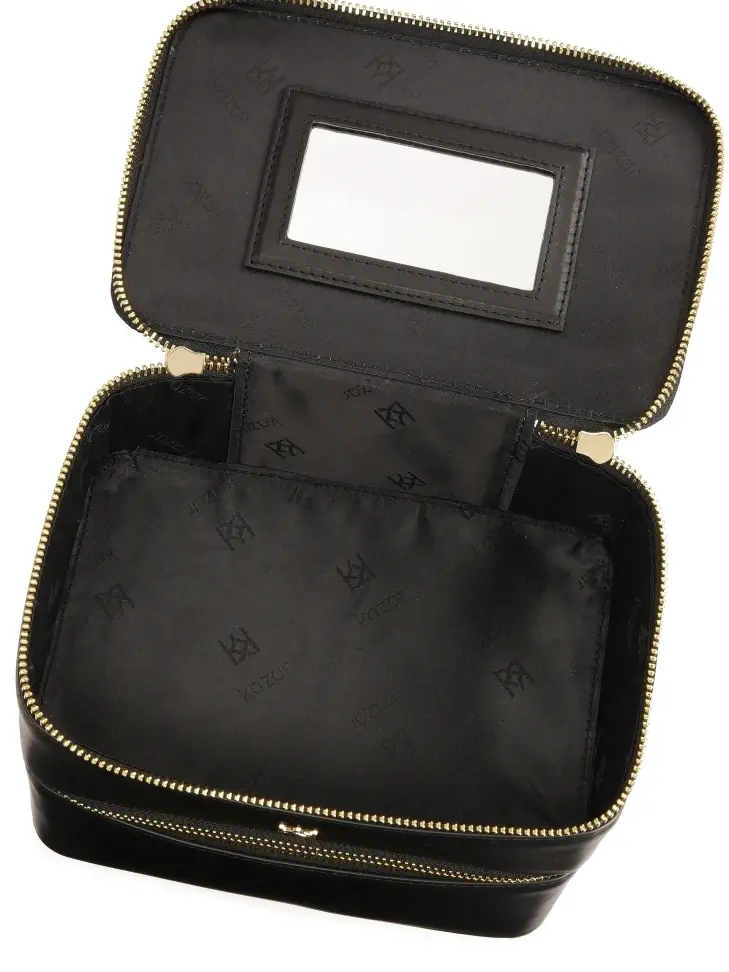 Kazar Two-compartment Cosmetic Bag In The Form Of A Trunk