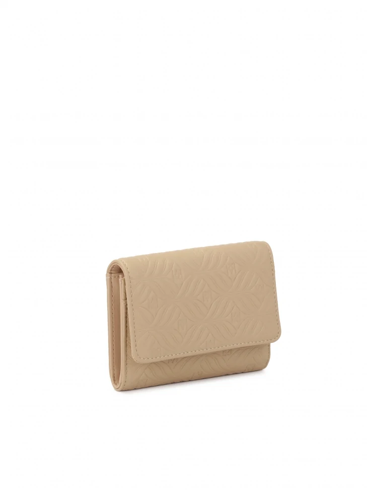 Kazar Wallet Made Of Leather Embossed With The Company's Pattern