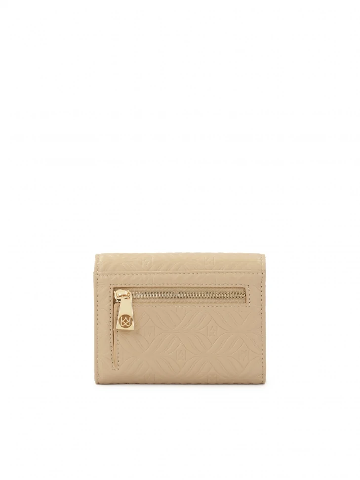 Kazar Wallet Made Of Leather Embossed With The Company's Pattern