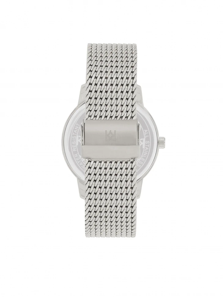 Kazar Women's Watch In Silver Color On Mesh Bracelet