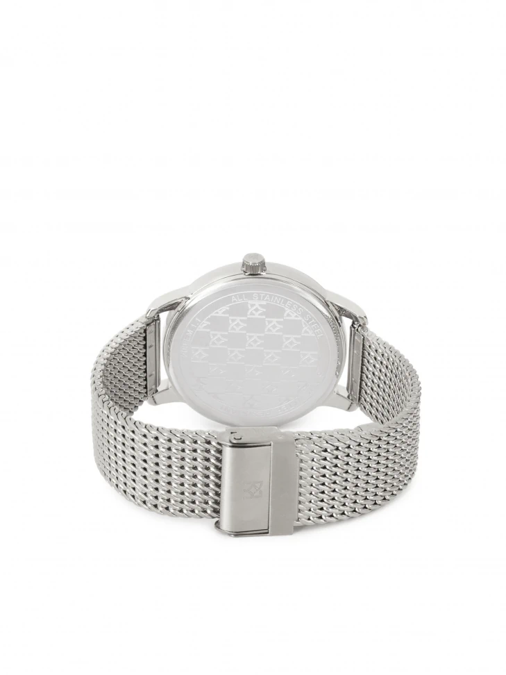 Kazar Women's Watch In Silver Color On Mesh Bracelet