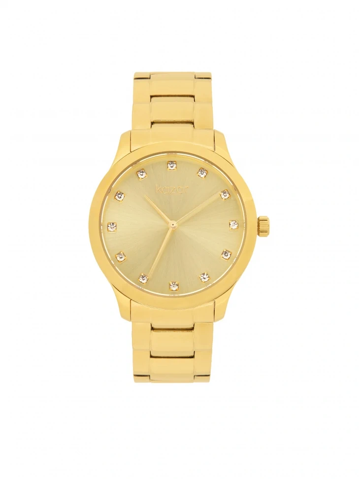 kazar Women's watch with indexes in the form of crystals