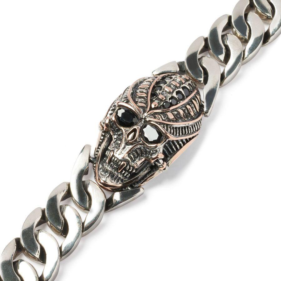 Kd2024 KDBR021 BRACELET SKULL ALIEN HEAD