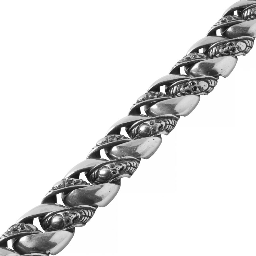 Kd2024 KDBR024 BRACELET SKULL CHAIN
