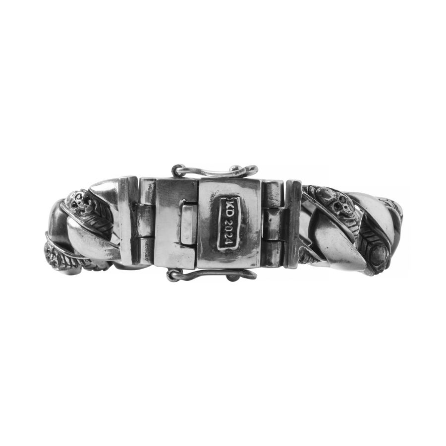 Kd2024 KDBR024 BRACELET SKULL CHAIN