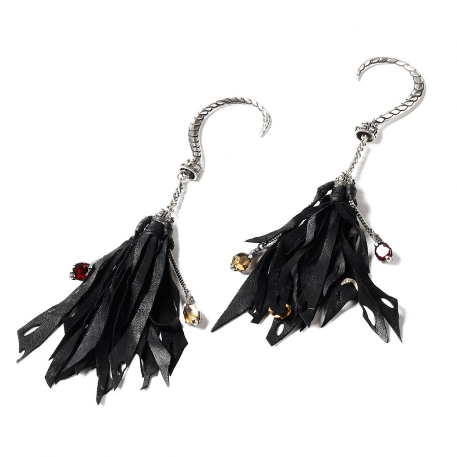 kd2024 KDEAR001 EARCLIP ZERO WITH FRINGES