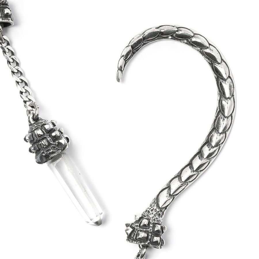 Kd2024 KDEARCL003 EARCLIP CRYSTAL