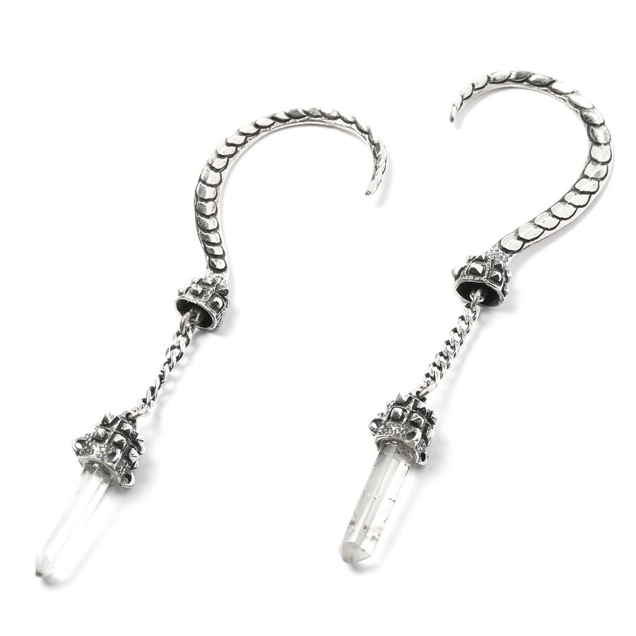 kd2024 KDEARCL003 EARCLIP CRYSTAL