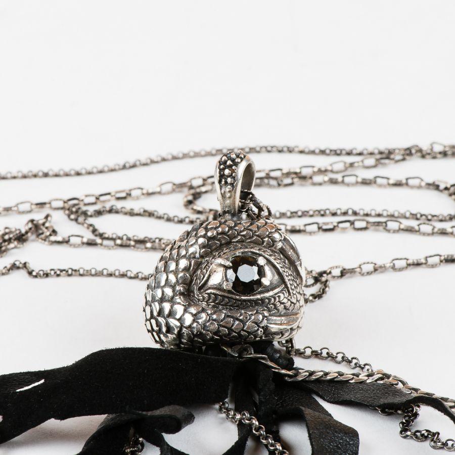 Kd2024 KDPE030 NECKLACE CLAW SIDE ISIDE