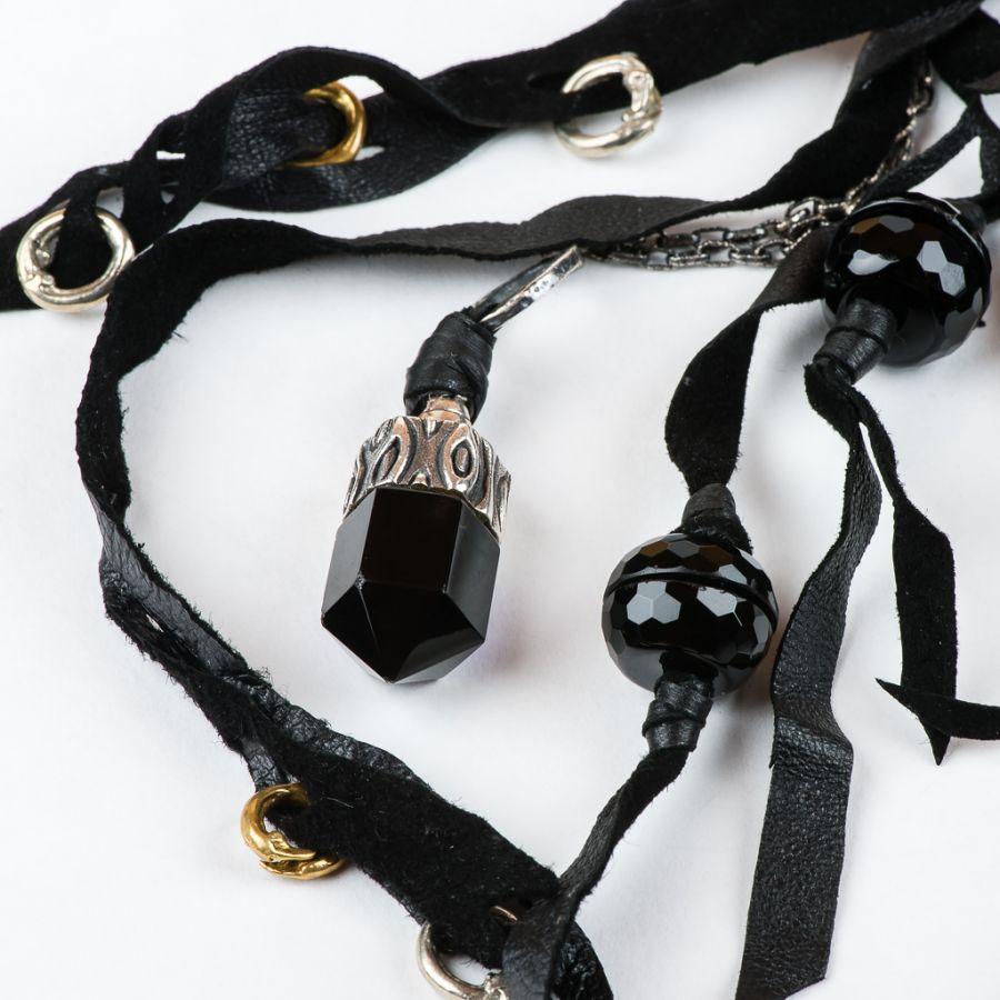Kd2024 KDPE030 NECKLACE CLAW SIDE ISIDE