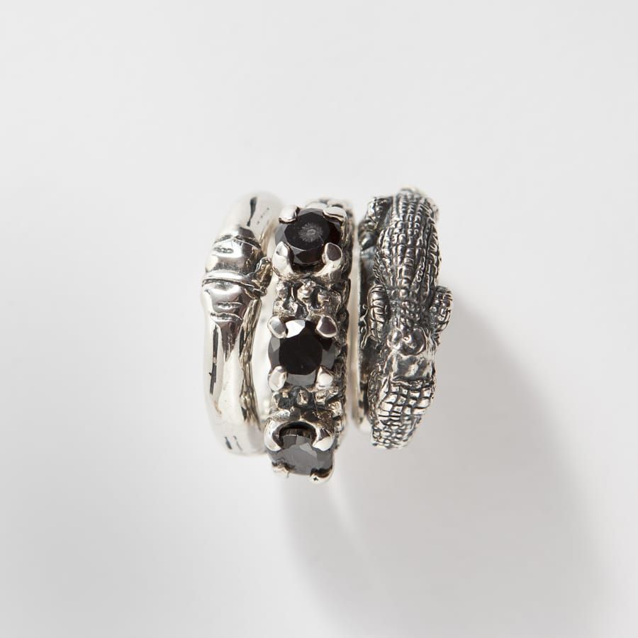 Kd2024 KDRI040 SET 3 RING ALLIGATOR