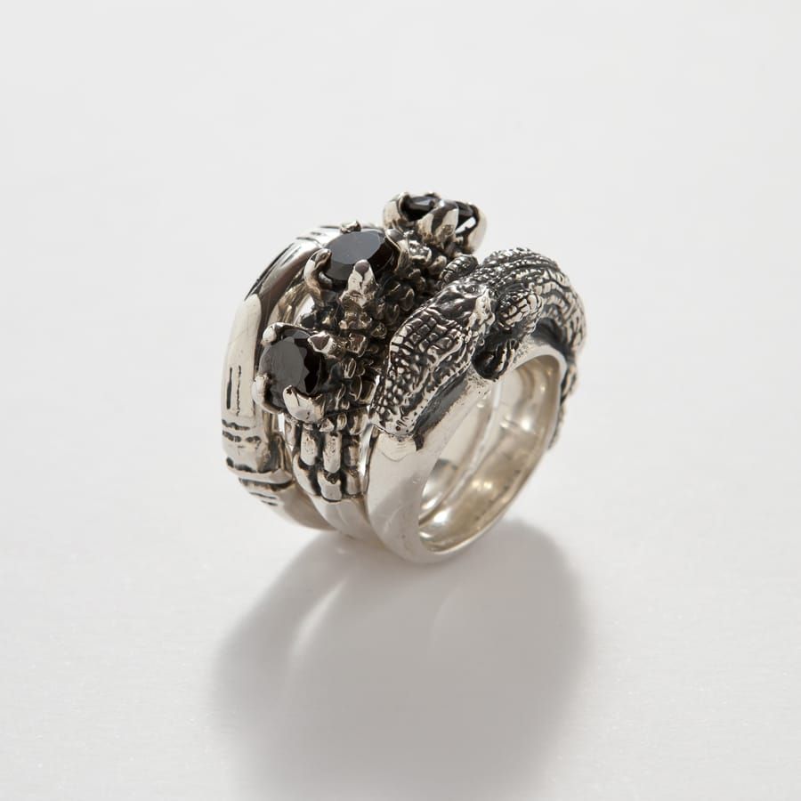 Kd2024 KDRI040 SET 3 RING ALLIGATOR