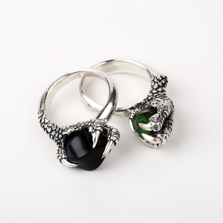 Kd2024 KDRI044 SET 2 RING HUMAN CLAW