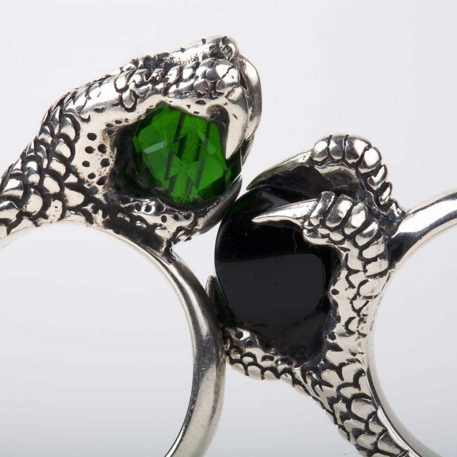 Kd2024 KDRI044 SET 2 RING HUMAN CLAW