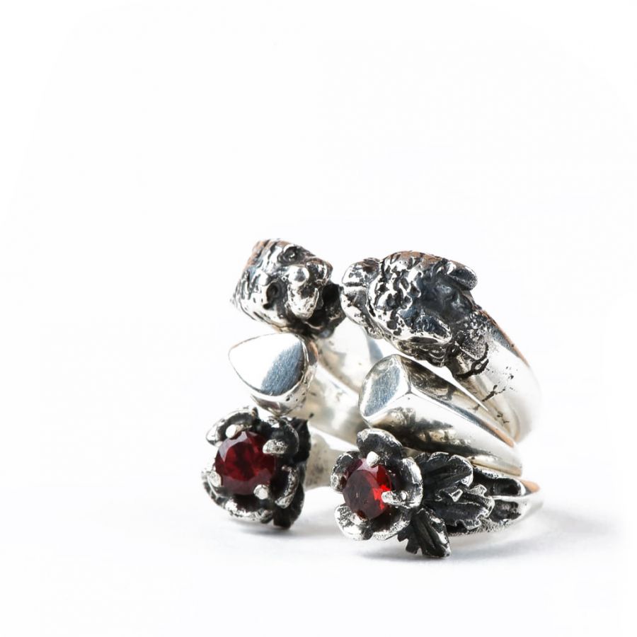 kd2024 KDRI059 SET 3 RING TIGER