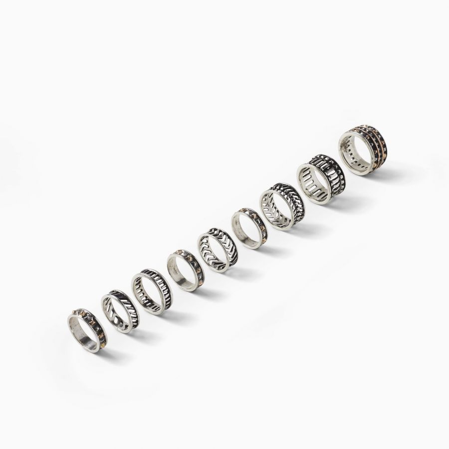 Kd2024 KDRI077 SET 9 RINGS ARKEON