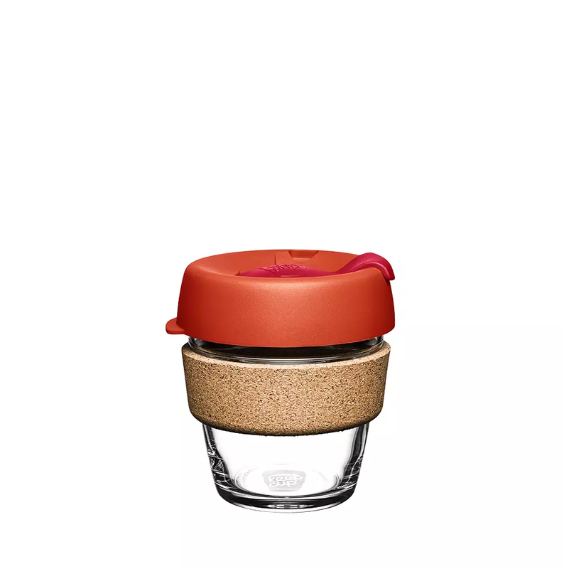 Keep Cup Brew Cork - XS 6oz Orange Daybreak