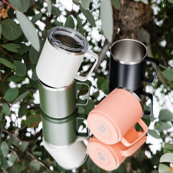 Keep Cup Camp Mug - M 12oz Bone Orange Daybreak