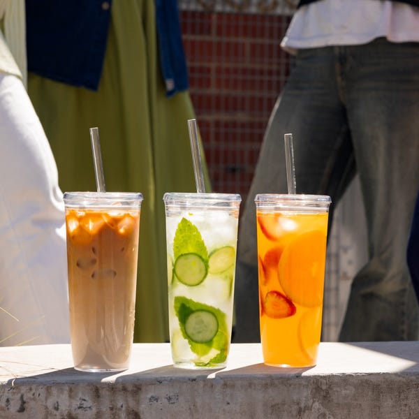 Keep Cup Cold Cup OG - Coffee Straw Poppy