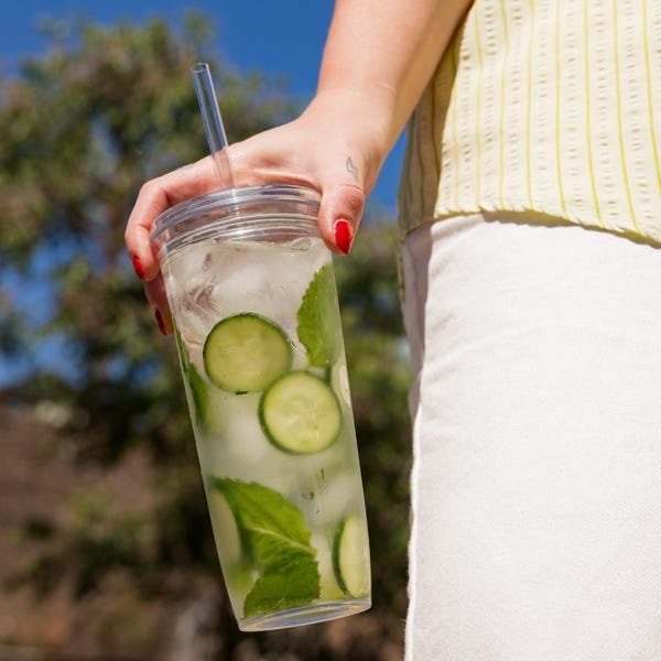 Keep Cup Cold Cup OG - XL 20oz Coffee Straw Poppy