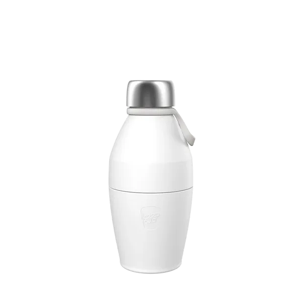 Keep Cup Helix Bottle - 420ml White