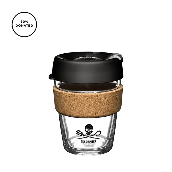 Keep Cup KeepCup X Sea Shepherd - Brew Cork Poppy