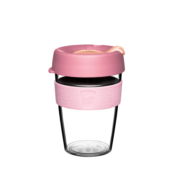 keep cup Original Clear - M 12oz Peaches