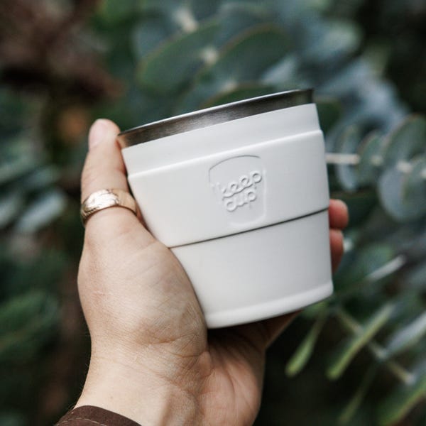 Keep Cup Thermal - XS 6oz Chalk Orange Daybreak