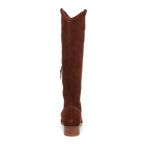 Kelsi Dagger Benson Cinnamon Suede Tall Boot
