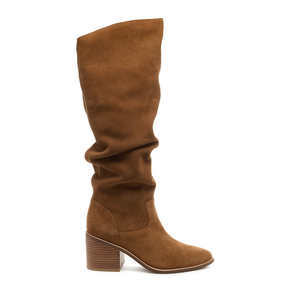kelsi dagger Easton Honey Suede Slouchy Boots