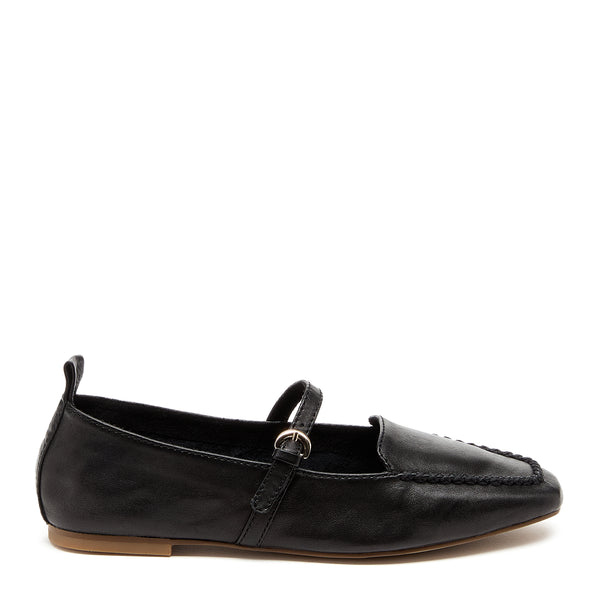 kelsi dagger Ferry Black Mary Jane Flats