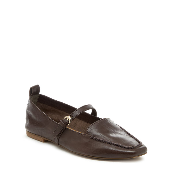 Kelsi Dagger Ferry Cacao Mary Jane Flat