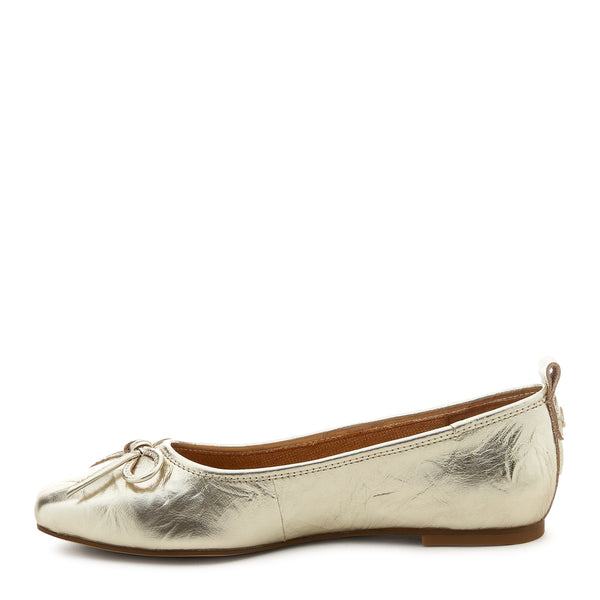 Kelsi Dagger Frankie Gold Ballet Flats
