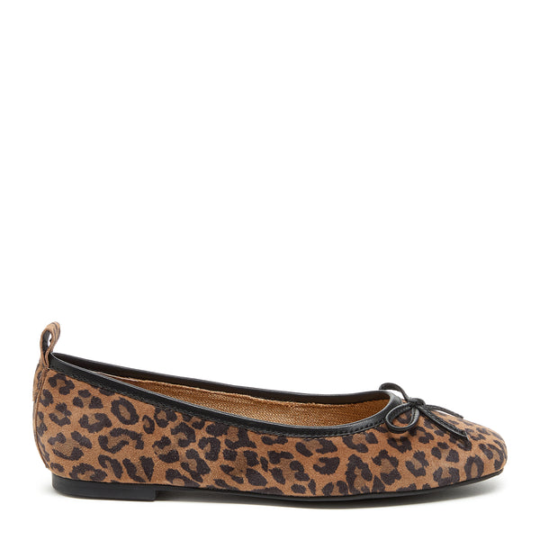 kelsi dagger Frankie Leopard Ballet Flats